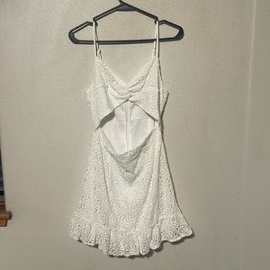 Lacy open stomached dress